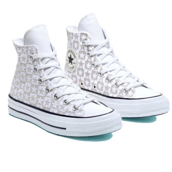 Converse Chuck Taylor 70 High After Midnight - White  Women’s Size 10 - Picture 1 of 13